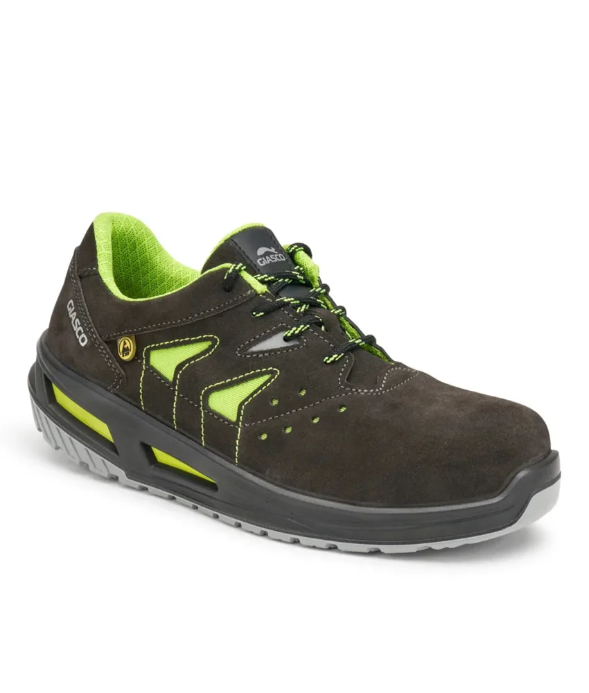 Scarpe antinfortunistiche bassa S1P Giasco New Mako, puntale composito 200J - soletta memory