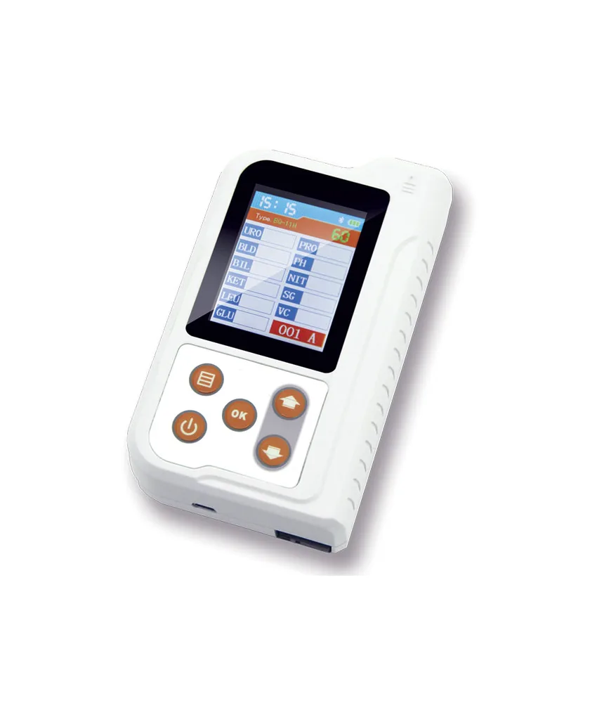 Analizzatore di urine e strisce urinarie, con bluetooth - 126x73,5xh 30 mm