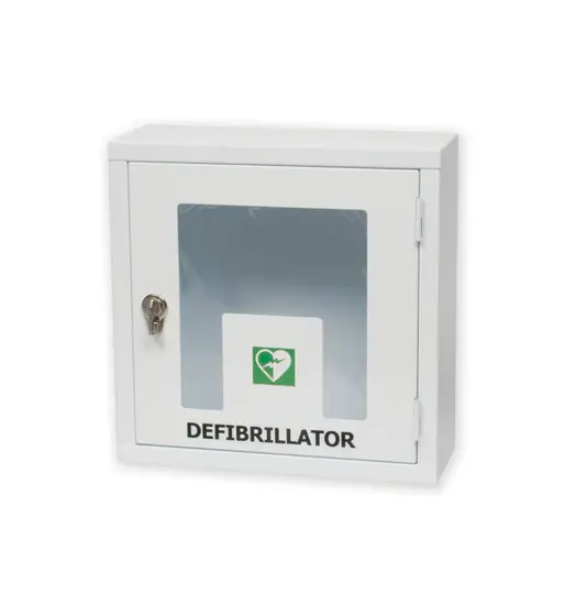 Armadietto per defibrillatori