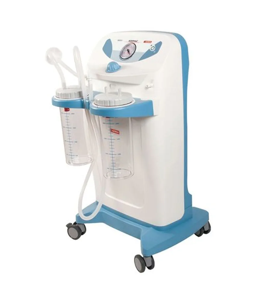 Aspiratore ospedaliero Hospi Plus MPR, pedale: SI - regolatore direzione flusso. SI