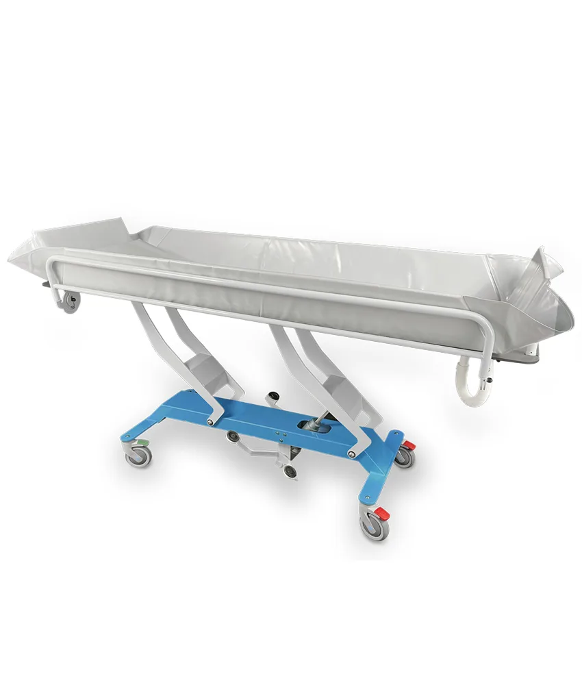 Barella da doccia, idraulica - 2.000 x 745 x h 740/1.080 mm