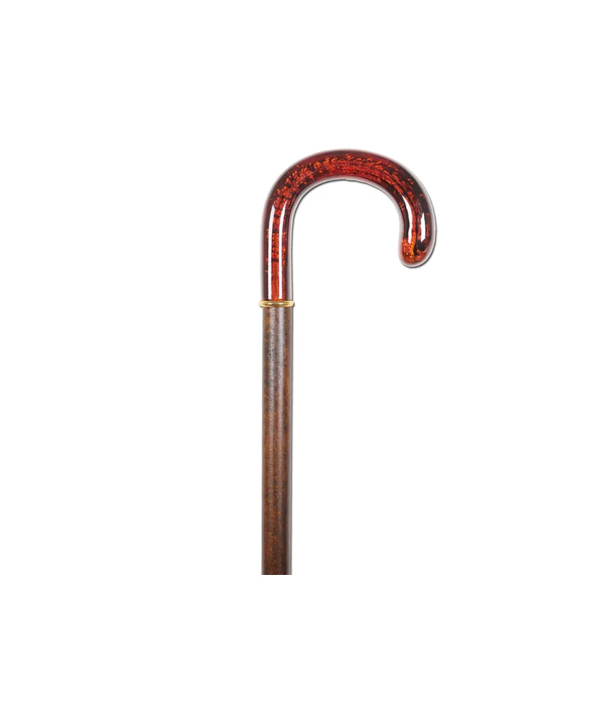 Bastone sintetico curvo, carico 100 kg