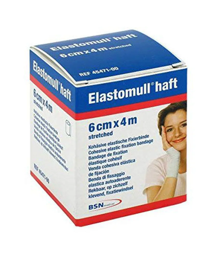 10 pezzi Bende coesive Elastomull, tessuto non tessuto