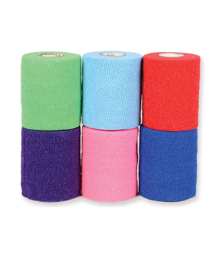 24 pezzi Bende Co-Plus, 6,3 m x 7,5 cm - colori misti