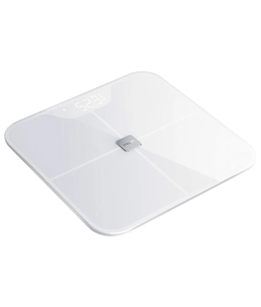 Bilancia analisi iHealth fit Wireless, su iPhone, iPad e smartphone Android - memorizza fino a 500 misurazioni per utente