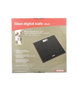 Bilancia da bagno digitale in vetro