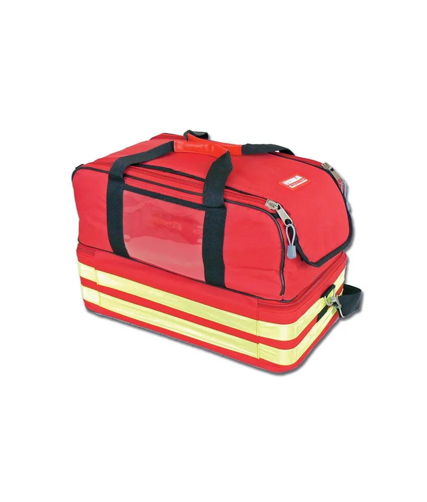 Borsa di emergenza Life-2, con 5 borsette colorate - 49 x 28 x h 33 cm.