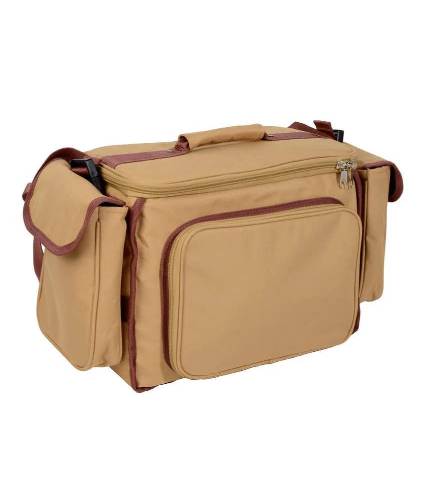 Borsa in nylon Utility, misure: 36x22xh 25 cm. - 3 tasche esterne