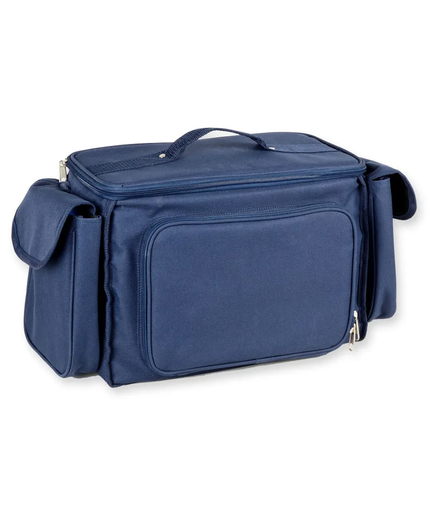 Borsa in nylon Utility, misure: 36x22xh 25 cm. - 3 tasche esterne
