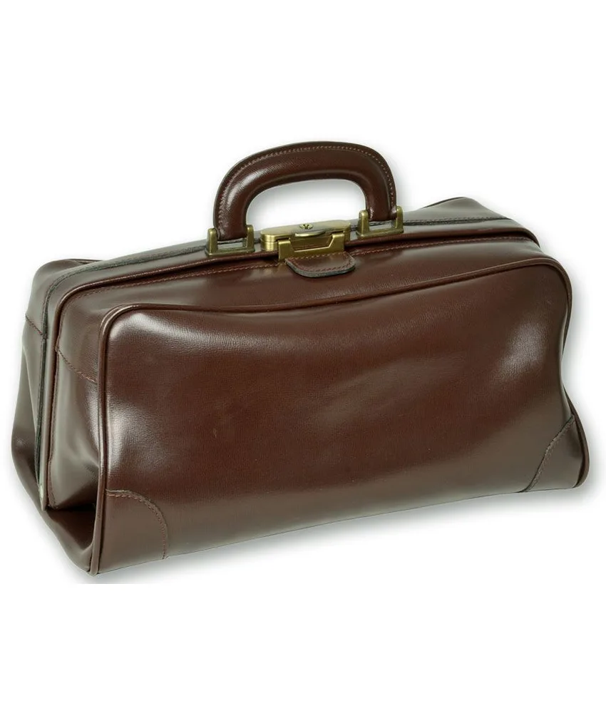 Borsa in pelle Florida, misure esterne: 38 x 20 x h 20 cm - serratura brunita