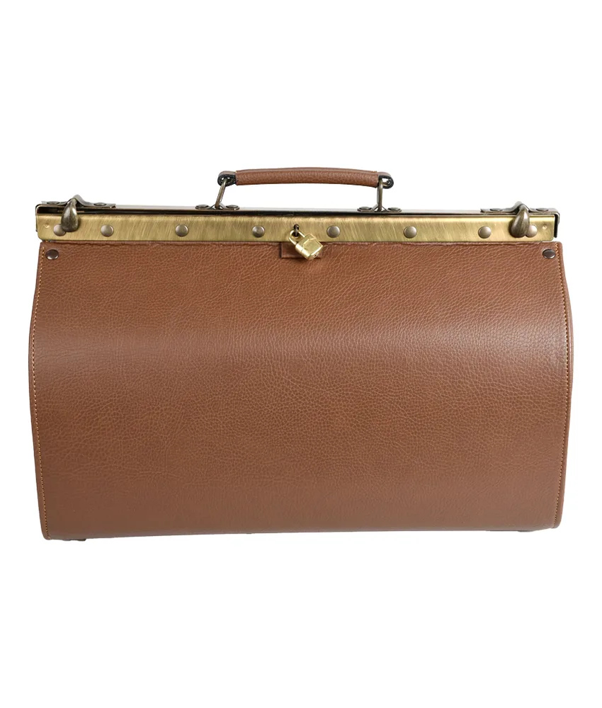 Borsa in pelle Grande Polus Skay, misure esterne: 45 x 20 x h 25 cm - elastici fermaoggetti sui lati interni