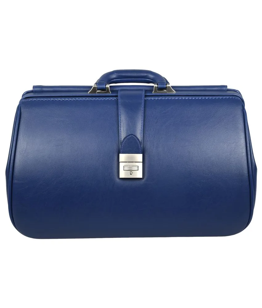Borsa in pelle Kansas, misure esterne: 42 x 20 x h 24 cm - serratura con chiave