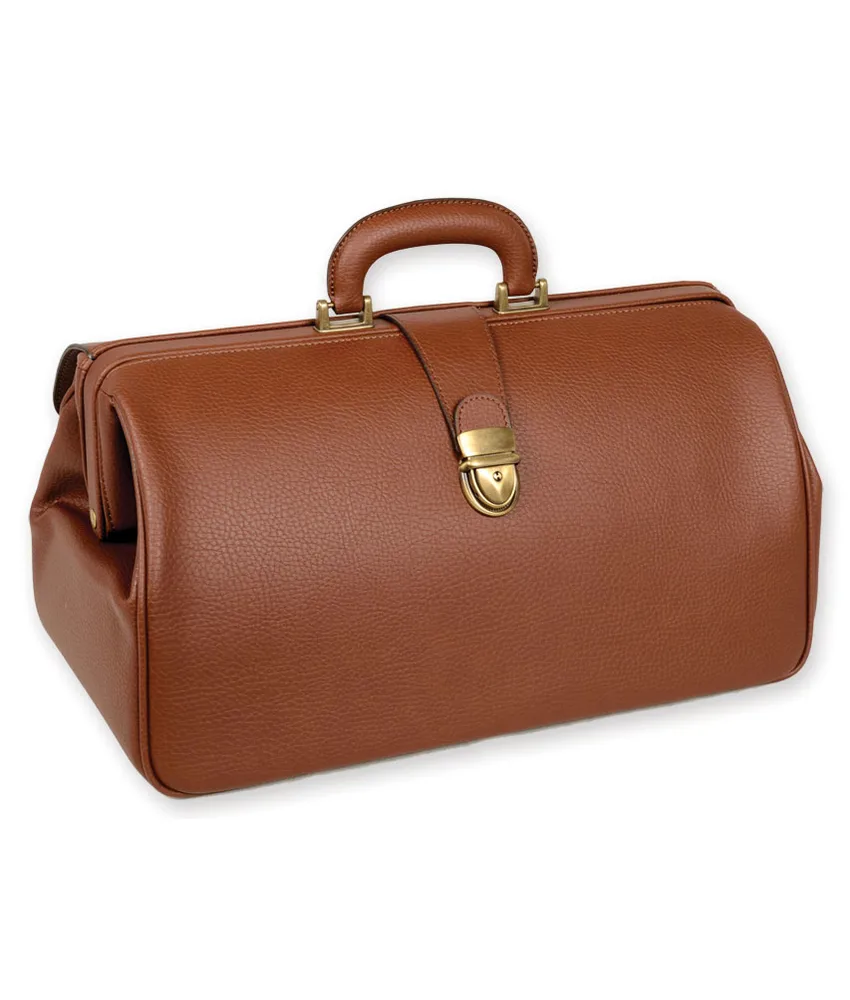 Borsa in pelle Supertexas Skay, misure esterne: 41x20xh 22 cm - 2 serrature brunite