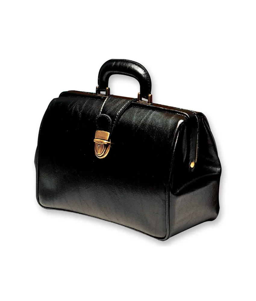 Borsa in pelle Texas Skay, misure esterne: 35 x 13 x h 24 cm - serratura Tuc brunita