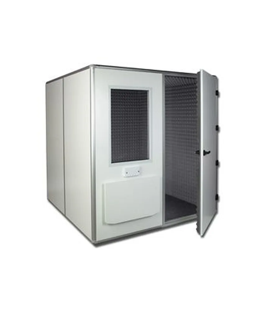 Cabine audiometriche Pro 30, l'altezza comprende il sistema di ventilazione (27 cm)
