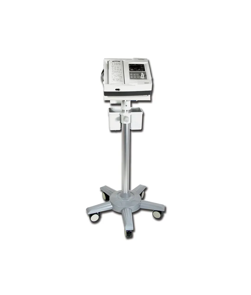 Carrello a 2 cestelli, per tutti i monitor