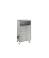 Carrello anestesia inox