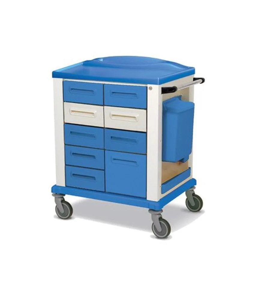 Carrello Basic, 82 x 64 x h 100 cm - numero di cassetti: 9