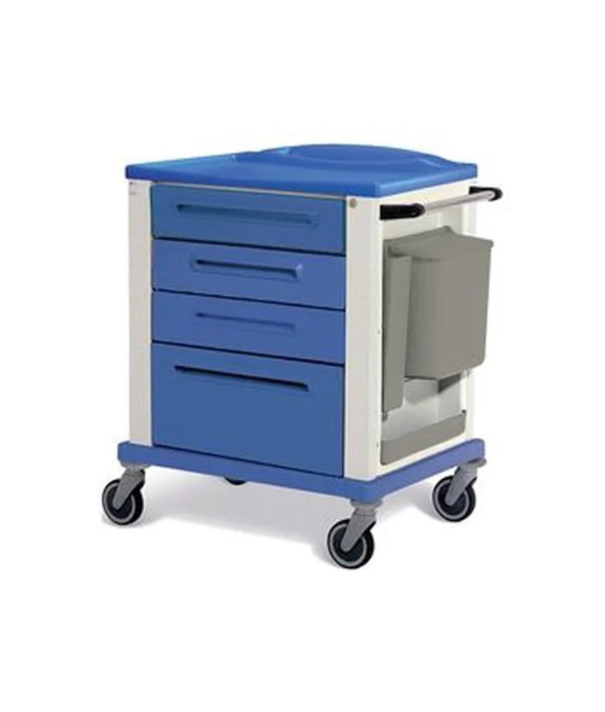 Carrello Basic, 82 x 64 x h 100 cm - numero di cassetti: 4