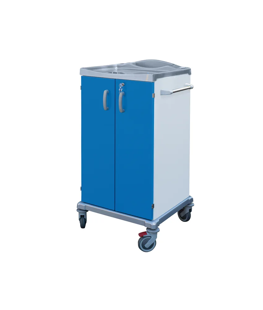 Carrello biancheria pulita, 670x640xh 1280 - piccolo