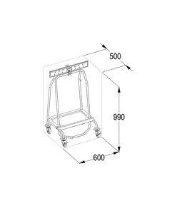 Carrello chiudi sacco