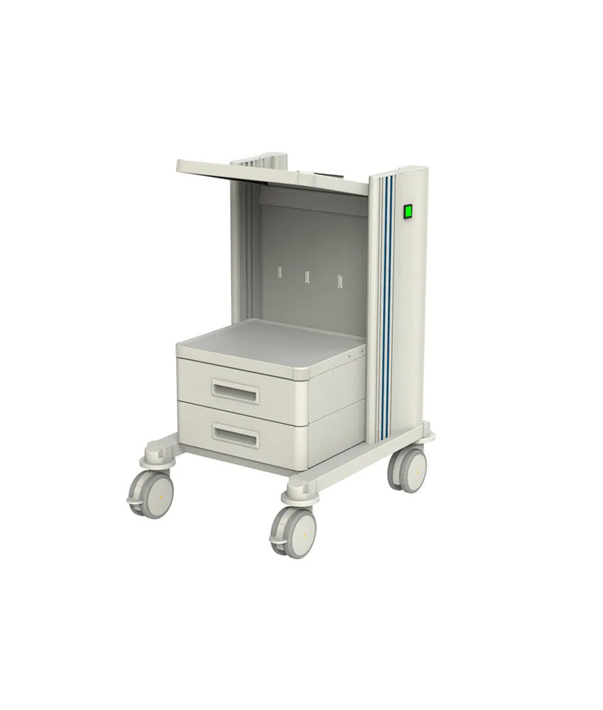 Carrello diatermo, con prese multiple - portata 200 kg