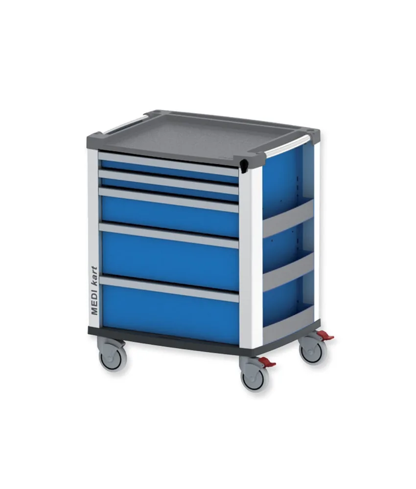 Carrello Medium Kart, 5 cassetti - 804 x 616 x h 975 mm