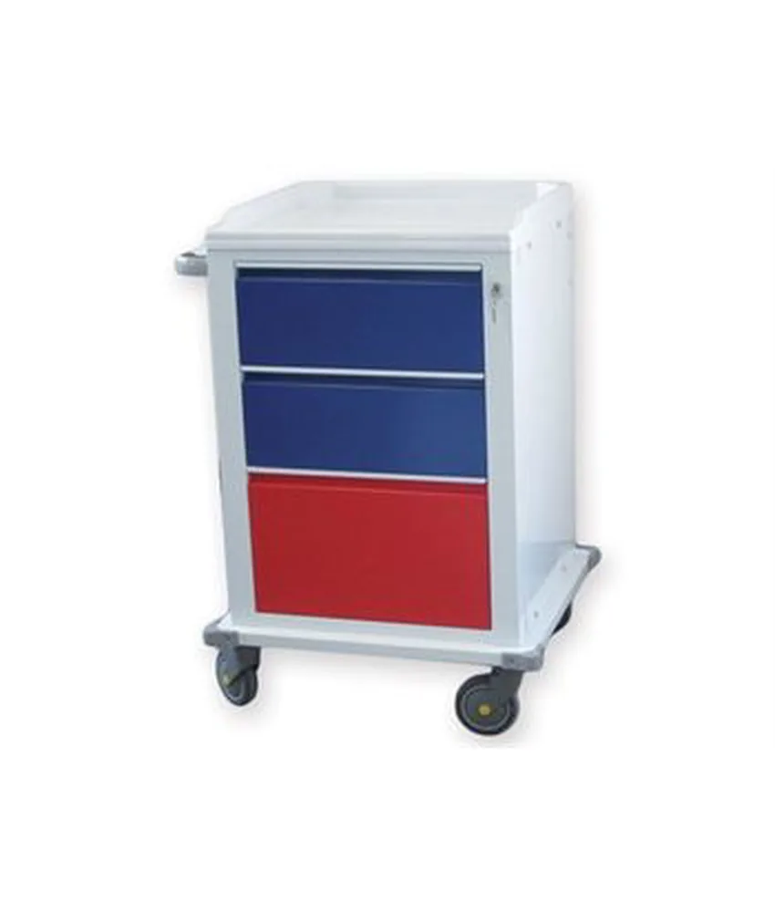 Carrello modulare, 67 x 63 x 104 cm - con 2 cassetti medi, 1 grande