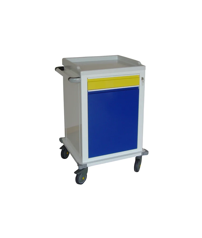 Carrello modulare, 67 x 63 x 104 cm - con 2 cassetti piccoli, 1 medio e 1 grande