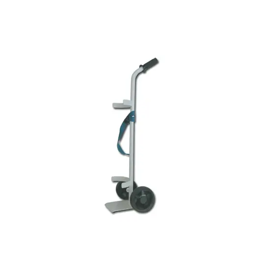 Carrello per bombole d'ossigeno