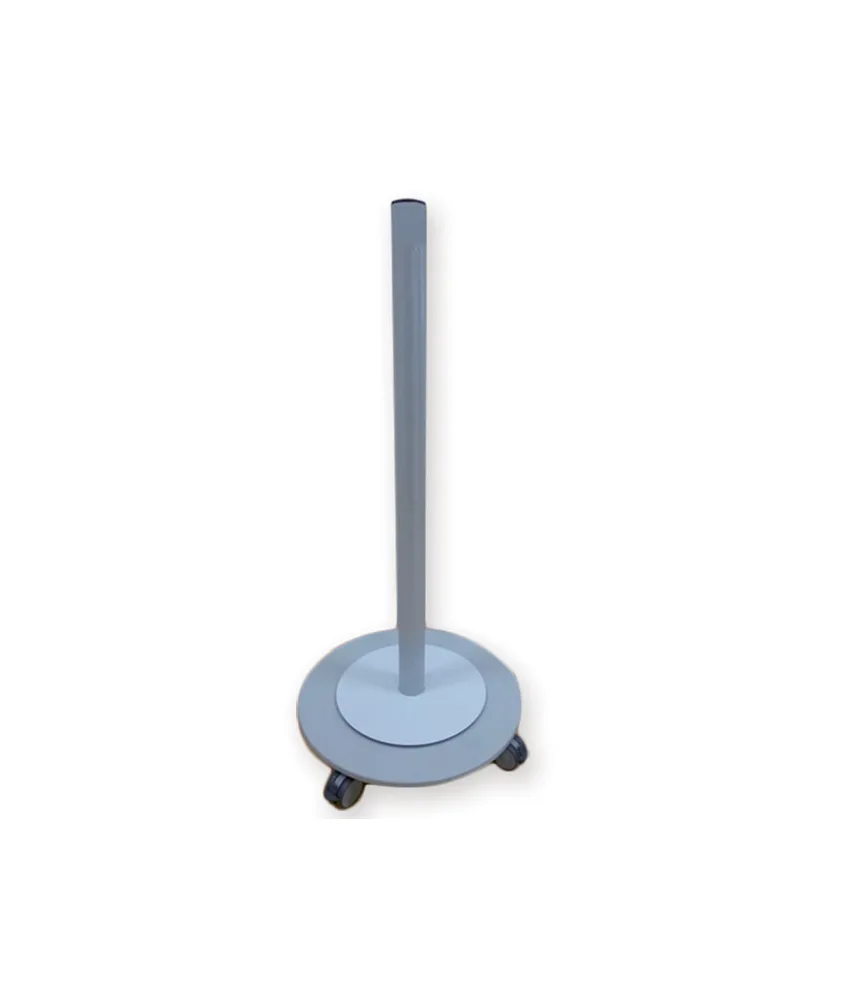 Carrello per rortolo assorbenti, 4 ruote pivottanti (2 frenanti) - per rotoli di altezza fino a 1 m