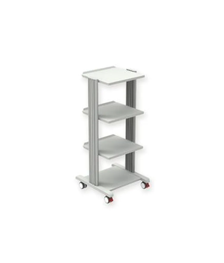 Carrello smart, 4 rotelle gemellate Ø 65 mm - varianti con ripiani