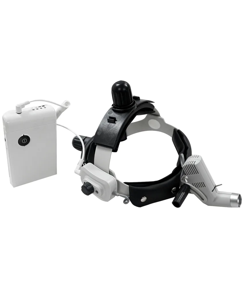 Caschetto a luce led, regolabile a 420 mm
