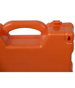 Cassetta in plastica arancione