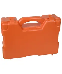 Cassetta in plastica arancione