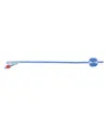 Catetere a 2 vie sterili monouso in silicone