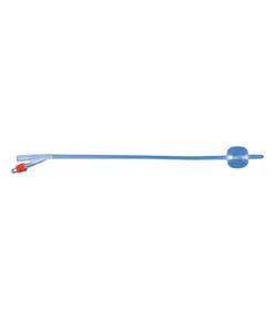 Catetere a 2 vie sterili monouso in silicone
