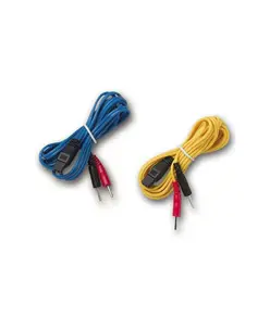 Cavi blu e giallo