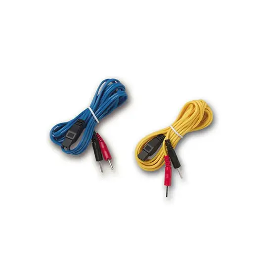 Cavi blu e giallo