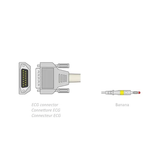Cavo paziente per ECG