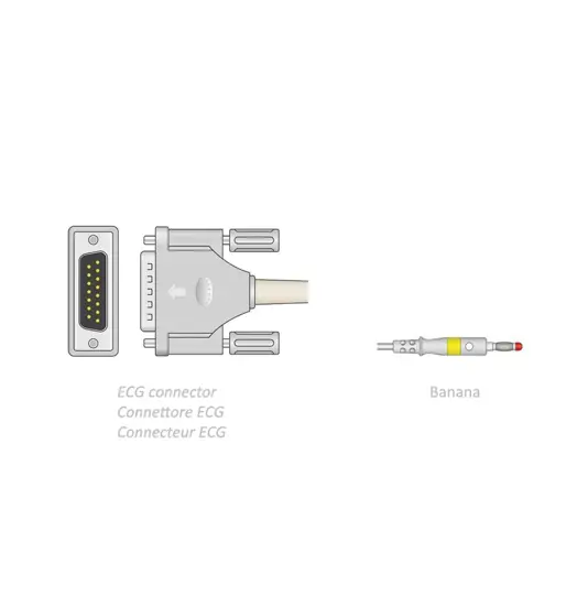 Cavo paziente per ECG
