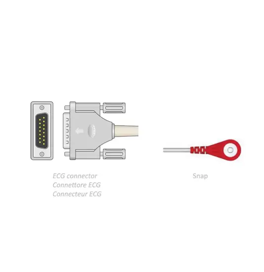 Cavo paziente per ECG