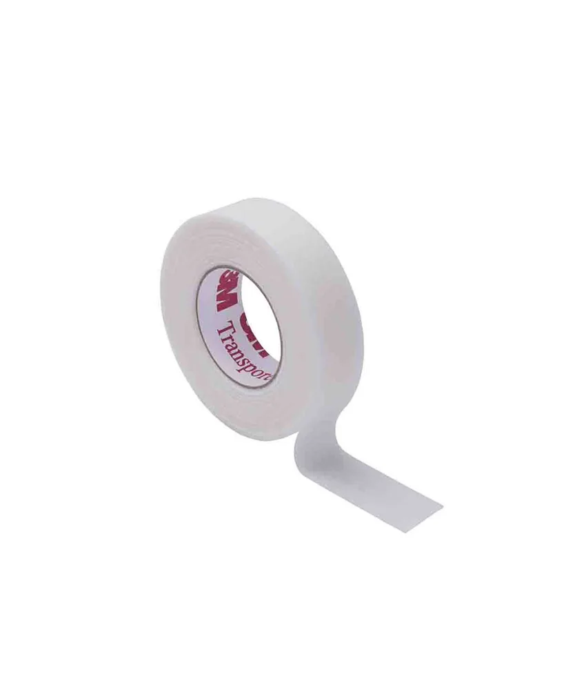 24 pezzi Cerotti chirurgici Transpore, 13 mm x 9,14 m