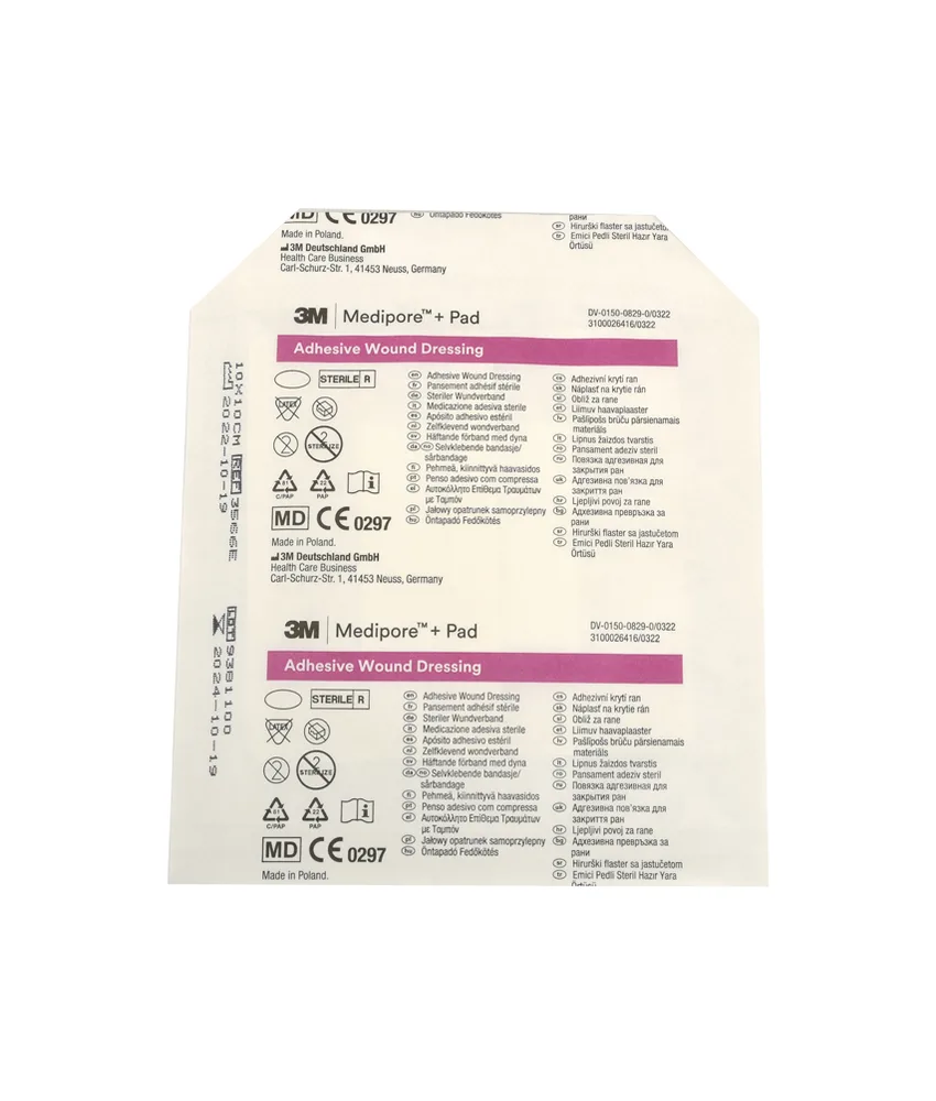 25 pezzi cerotti morbidi Medipore, con PAD