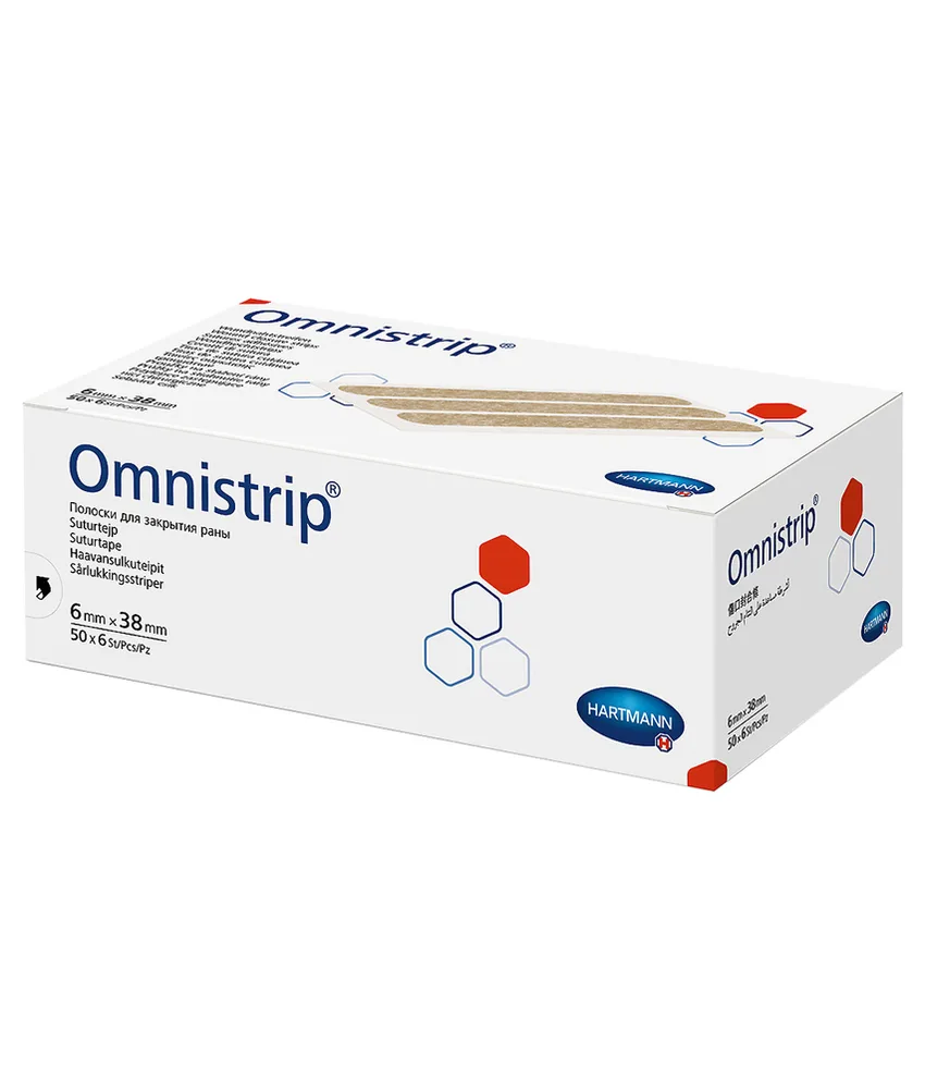 300 pezzi Cerotti sutura Omnistrip, 6x38 mm