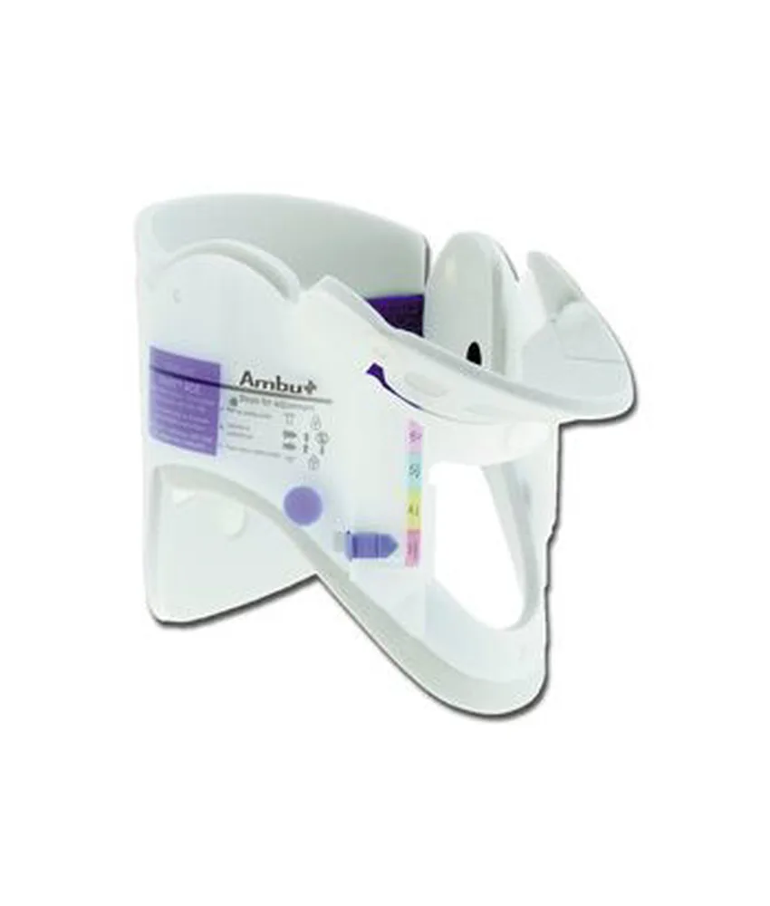 Collare regolabile Ambu Perfit, compatibile con i sistemi d'indagine radiologica come i raggi X, RM e TAC