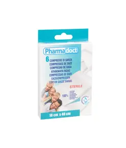 confezioni di compresse di garza  PHARMADOCT