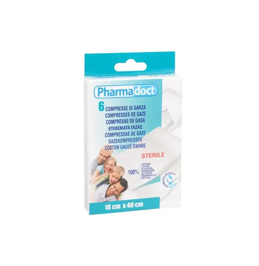 confezioni di compresse di garza  PHARMADOCT