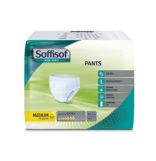 confezioni di mutandine per incontinenza  Soffisof air dry pants