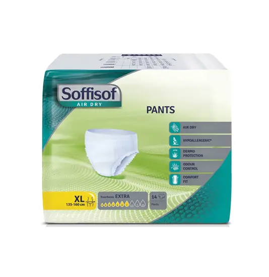 confezioni di mutandine per incontinenza  Soffisof air dry pants